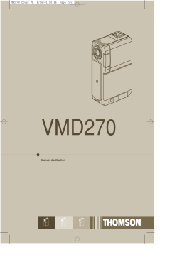 Thomson VMD270 Manuel utilisateur