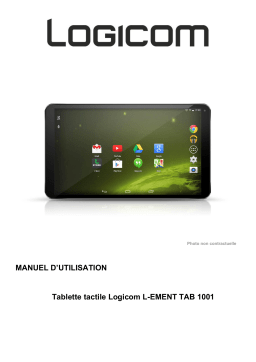 Logicom L-Ement Tab 1001 Mode d'emploi