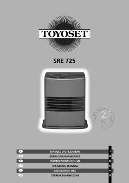 Toyoset SRE 725 Manuel utilisateur