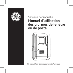 GE 56789 Personal Security Wireless Window/Door Alarm Manuel utilisateur