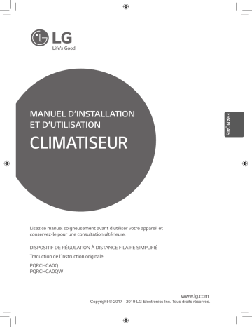 PQRCHCA0QW | LG PQRCHCA0Q Manuel du propriétaire | Fixfr