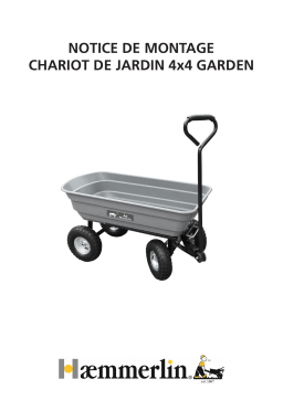 Castorama Chariot de jardin HAEMMERLIN 4X4 Garden Mode d'emploi