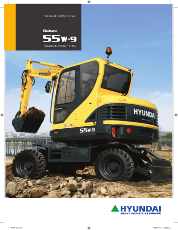 Manuel du propriétaire | Hyundai R55W-9 Manuel utilisateur | Fixfr