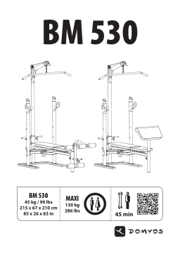 Domyos BM 530 Manuel utilisateur