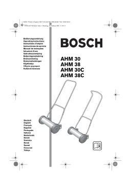 Bosch AHM 38 Manuel utilisateur