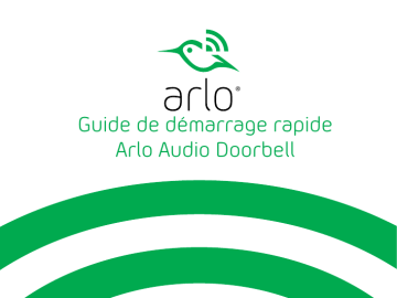 Manuel du propriétaire | Netgear Arlo Audio Doorbell Manuel utilisateur | Fixfr