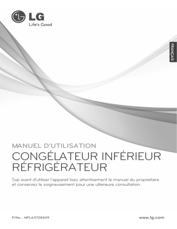 Manuel du propriétaire | LG GR-L220-AC Manuel utilisateur | Fixfr