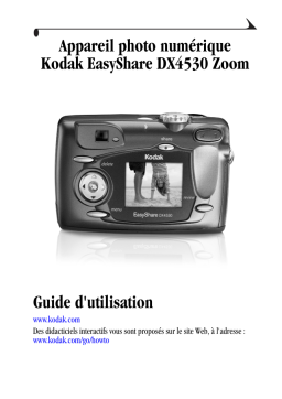 Kodak EasyShare DX4530 Zoom Manuel utilisateur