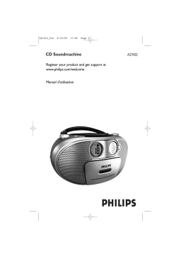 Philips AZ1022 Manuel utilisateur