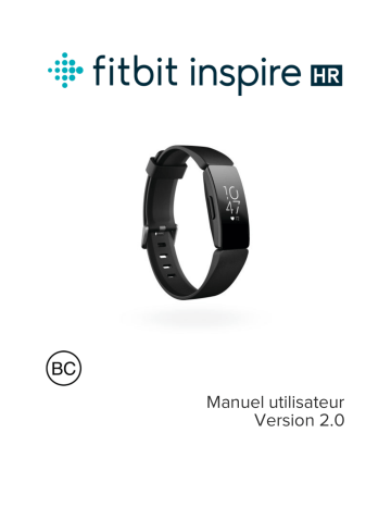 Fitbit Inspire HR Mode d'emploi | Fixfr
