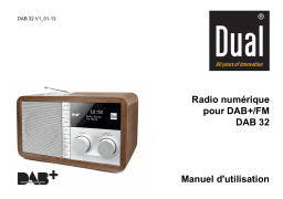 Dual DAB 32 Manuel utilisateur