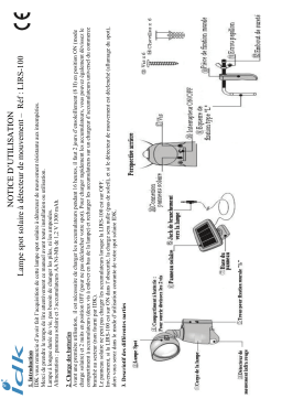 IDK MULTIMEDIA LIRS-100 Manuel utilisateur