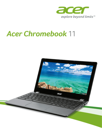 Manuel du propriétaire | Acer Chromebook 11 - C740 Manuel utilisateur | Fixfr