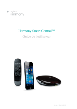 Logitech HARMONY HUB Manuel utilisateur