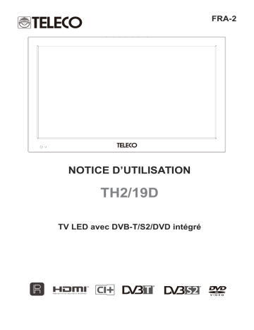 Teleco Televisore Led TH2 19D Manuel utilisateur | Fixfr