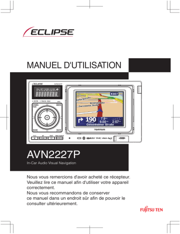 Manuel du propriétaire | Eclipse AVN2227P Manuel utilisateur | Fixfr