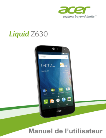 Liquid Z630 Duo | T03 | Acer Z630 Mode d'emploi | Fixfr