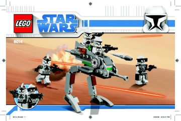 Manuel du propriétaire | Lego Star Wars 8014 Manuel utilisateur | Fixfr