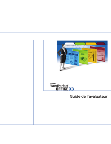 Mode d'emploi | Corel WordPerfect Office X3 Manuel utilisateur | Fixfr