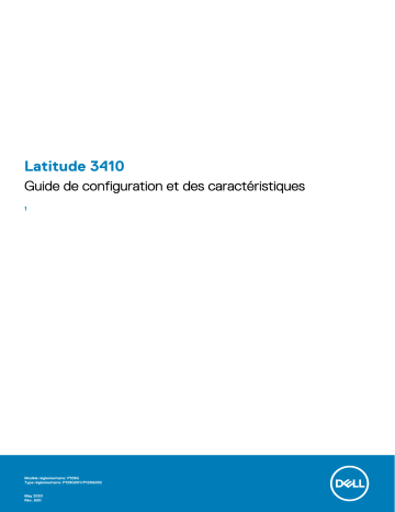 Dell Latitude 3410 laptop Manuel du propriétaire | Fixfr