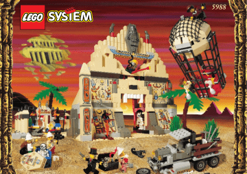 Guide d'installation | Lego 5988 The Temple of Anubis Manuel utilisateur | Fixfr