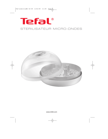 Manuel du propriétaire | Tefal STERILISATEUR MICRO-ONDES Manuel utilisateur | Fixfr