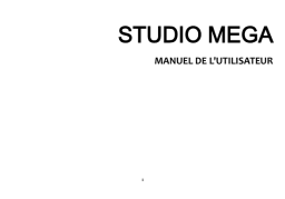 Blu Studio Mega Manuel du propriétaire