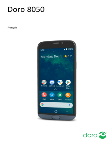 Mode d'emploi | Doro 8050 Manuel utilisateur | Fixfr