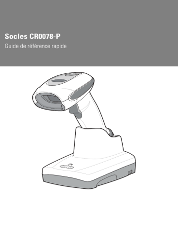 Guide de référence | Zebra CR0078-P Manuel utilisateur | Fixfr