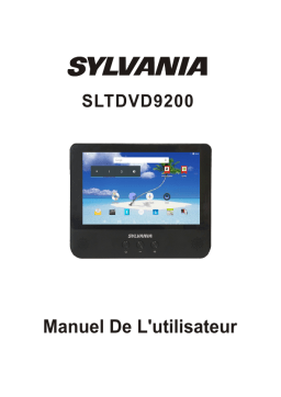 Sylvania SLTDVD9200 9″ QUAD CORE TABLET PDVD COMBO, 1G/8GB Manuel du propriétaire