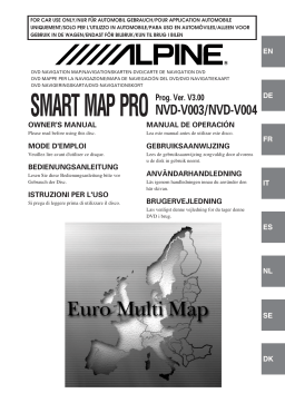 Alpine NVD-V003-SPACE-VER-SPACE-3-00- Manuel utilisateur