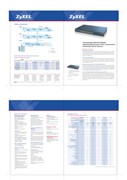 ZyXEL GS-2024 Manuel utilisateur