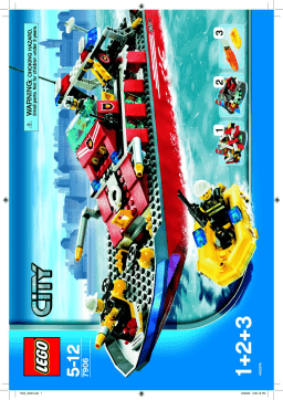 Lego 7906 Fireboat Manuel utilisateur