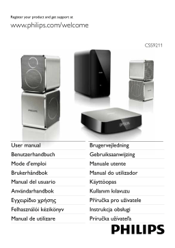 Philips CSS9211 Manuel utilisateur