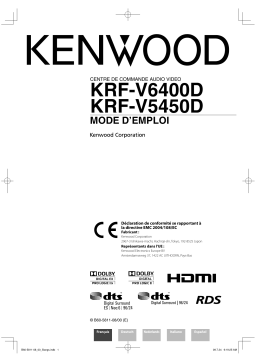 Kenwood KRF-V6400D Manuel utilisateur