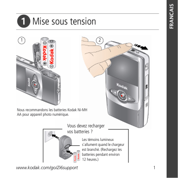 Manuel du propriétaire | Kodak Zi6 Manuel utilisateur | Fixfr
