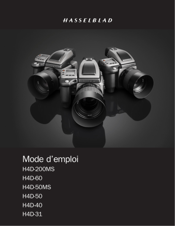 H4D-31 | H4D-50 | H4D-50MS | H4D-200MS | H4D-60 | Hasselblad H4D-40 Mode d'emploi | Fixfr