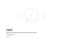 TADO Kit d'extension sans fil tado° Manuel utilisateur