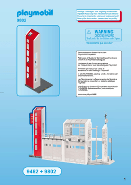 Playmobil 9802 Manuel utilisateur