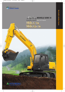 Hyundai R160LC-7A Manuel utilisateur