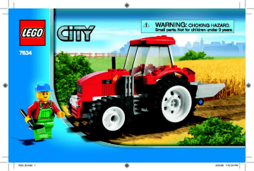 Guide d'installation | Lego 7634 Tractor Manuel utilisateur | Fixfr