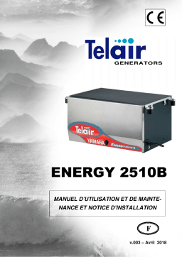 Telair Energy 2510B Manuel utilisateur