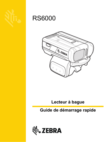 Zebra RS6000 Guide de démarrage rapide | Fixfr