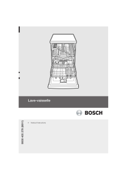 Bosch sms50e02ff Manuel utilisateur