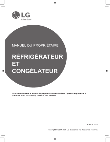 GSB760PZXV | GSM960NSBZ | GSB760PZXZ | LG GSB470BASZ Manuel du propriétaire | Fixfr