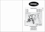 Kettler KT901-121 Bicycle User Manual