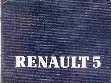 Renault 5 & Super 5 Manuel du propriétaire | Fixfr