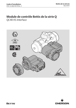 Bettis QC40 Module de contrôle - AS-Interface Manuel utilisateur