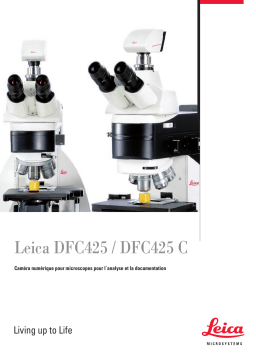 Leica DFC425 C Manuel utilisateur