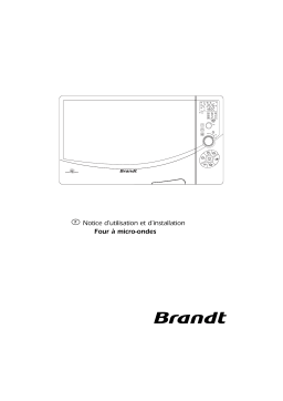 Brandt C2660TF1 Manuel utilisateur